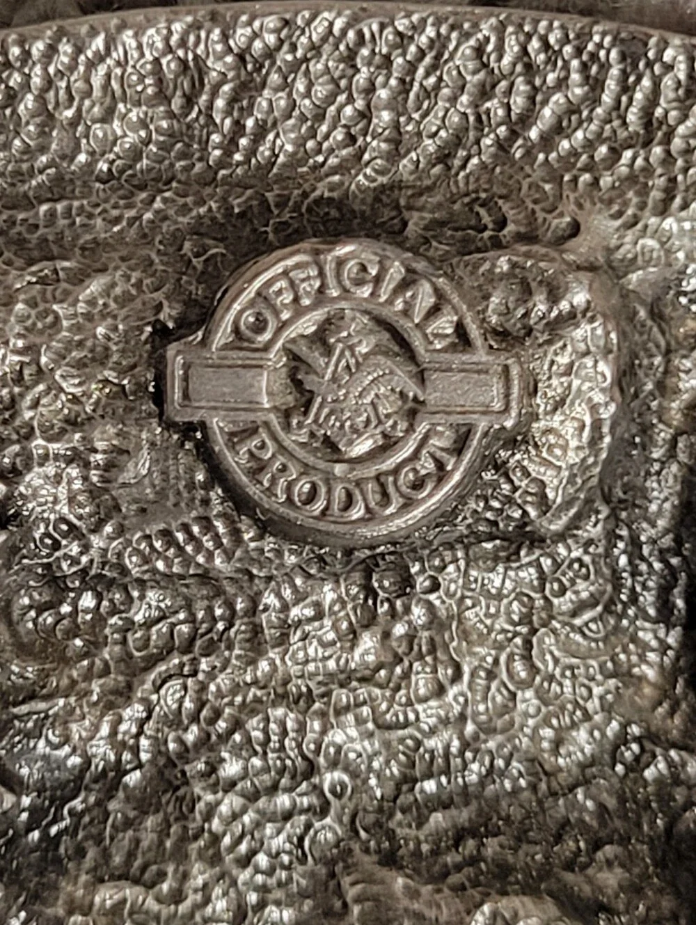 Budweiser King Of Beers Vintage Silver Tone Belt Buckle